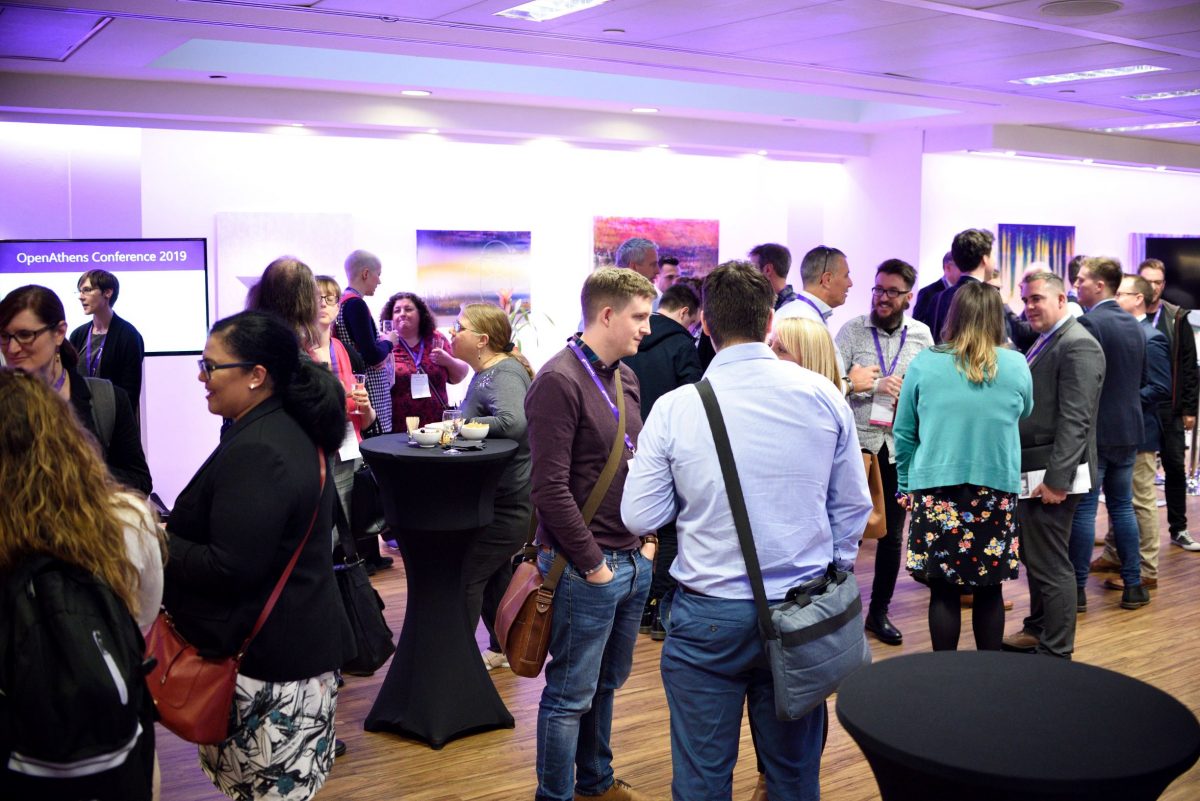 Group of attendees at our OpenAthens conference