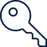 Back to basics: Security and user privacy icon