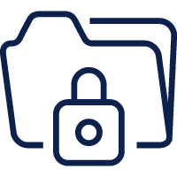 Reporting and privacy icon