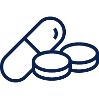 Cybersecurity in the pharmaceutical industry icon